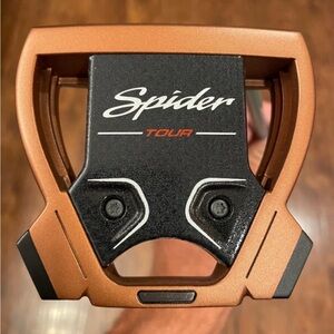 TaylorMade Copper & Black Spider Tour Putter Headpiece 34” Right Hand